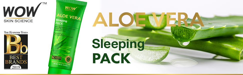 WOW Skin Science Aloe Vera Sleeping Pack
