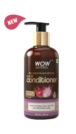 WOW Skin Science Red Onion Black Seed Oil Conditioner