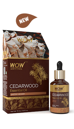 WOW Skin Science Cedarwood Essential Oil