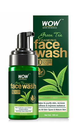 WOW Skin Science Green Tea Foaming Face Wash
