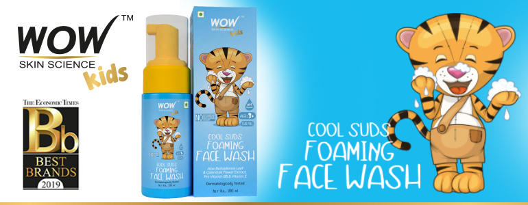 Kids Cool Suds Foaming Face Wash