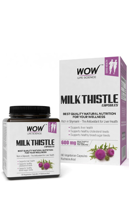 WOW Life Science Milk Thistle Supplement