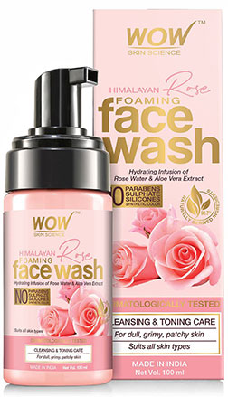 WOW Skin Science Himalayan Rose Facewash product