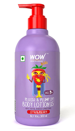 WOW Skin Science Kids Plush & Plump Body Lotion-Blueberry-300ml product